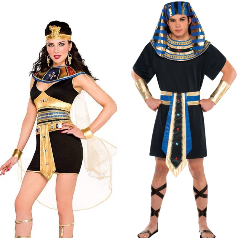 Egyptian Womens And Mens Couples Halloween Costumes